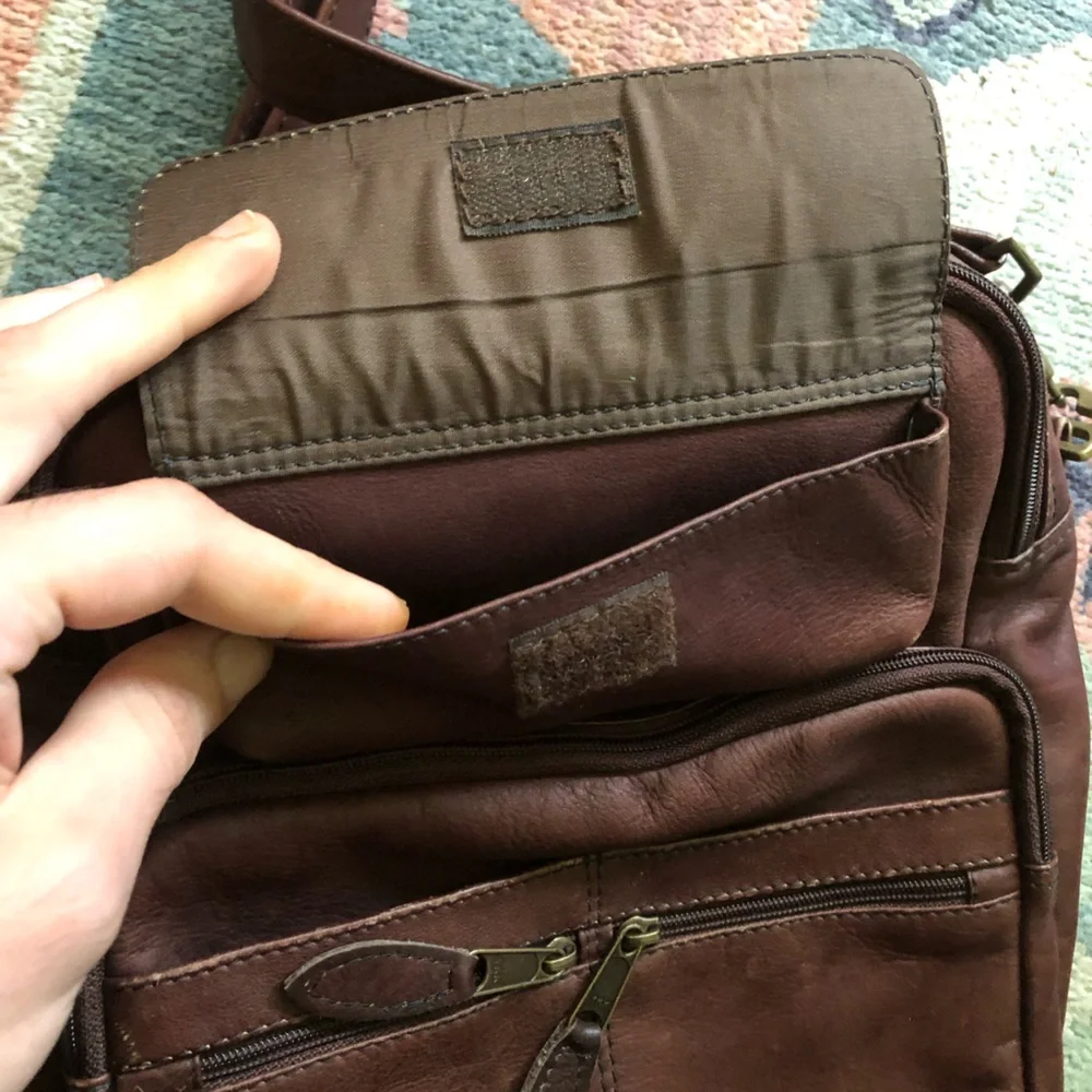 Vintage Leather Satchel Bag